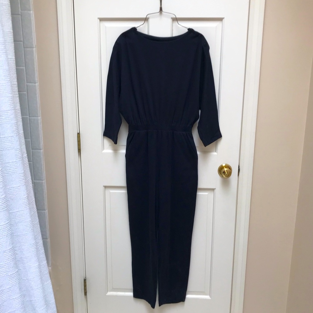 Ladies Black One-Piece Jump Suit Size: Small